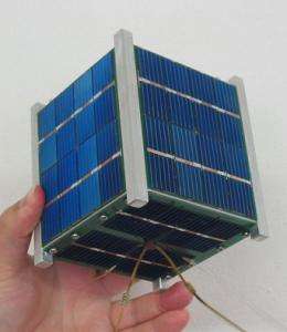 Weber State University CubeSat's has solar panels on all faces