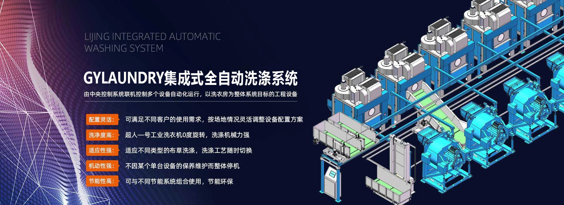 力凈集成式全自動(dòng)洗滌系統(tǒng)